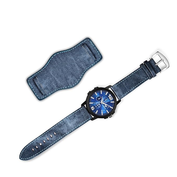 LORENZ Two-in-one Detachable Bracelet Strap Analogue Watch for Men