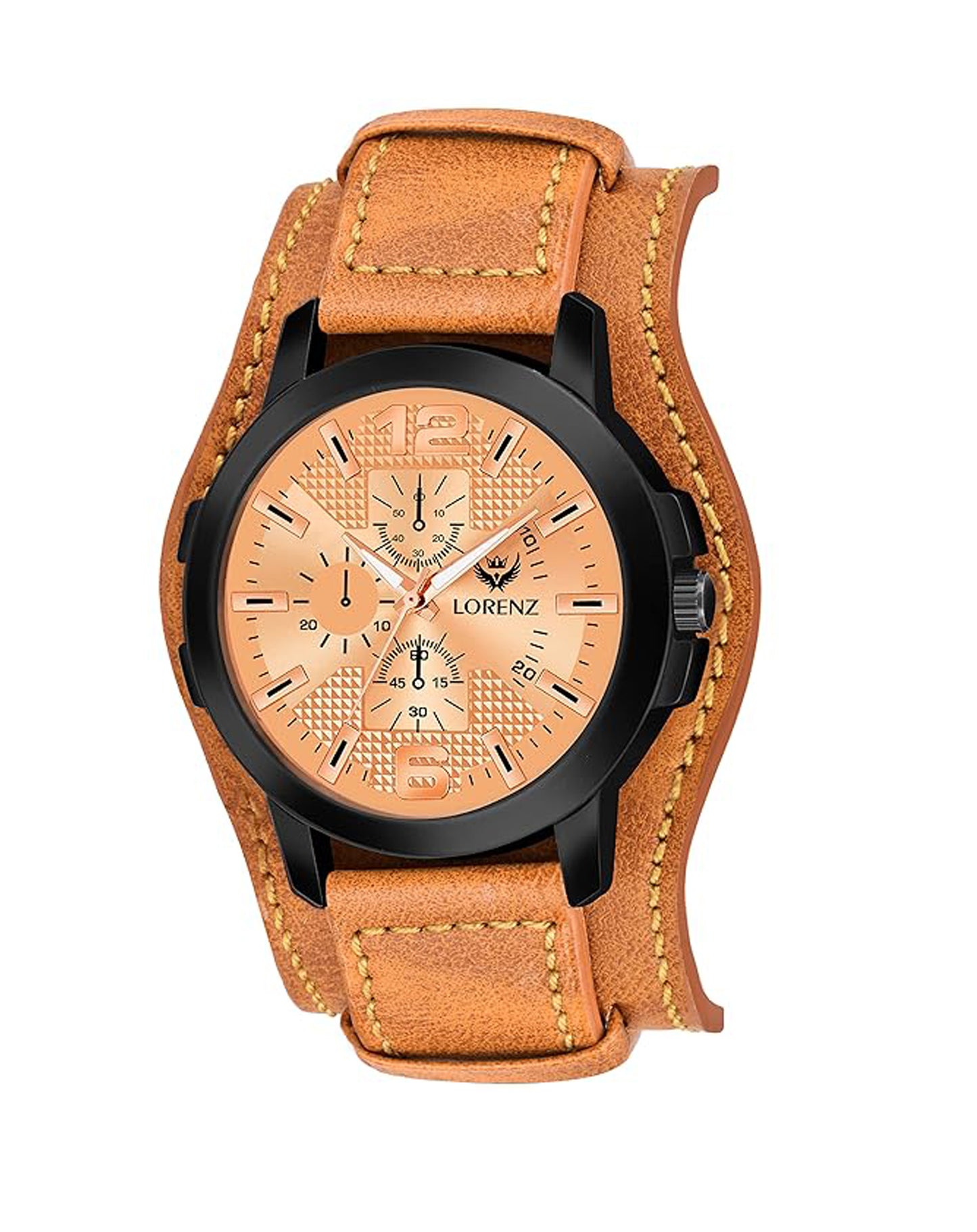 LORENZ Two-in-one Detachable Bracelet Strap Analogue Watch for Men