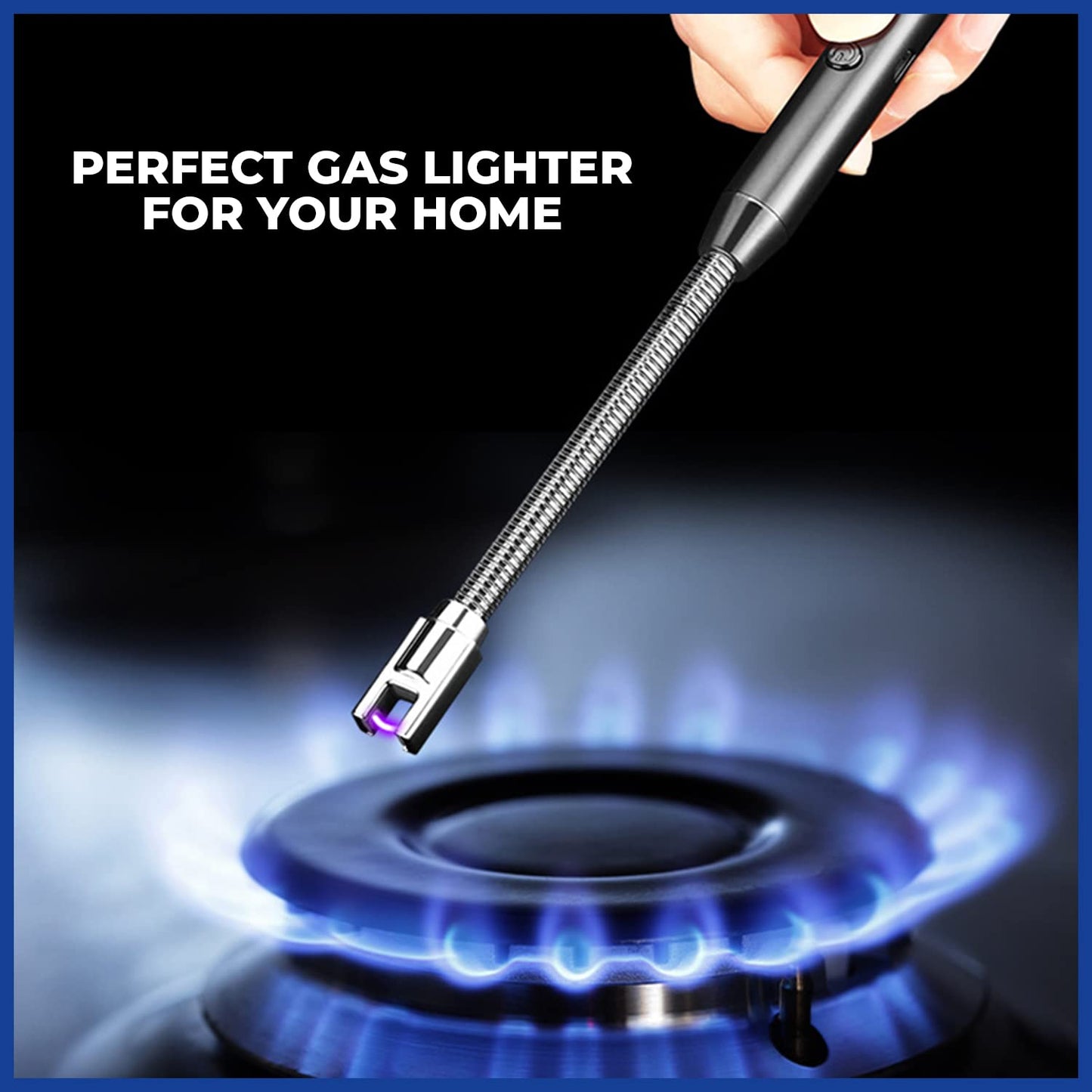 ANKOF Blaze Electronic Flameless Gas Lighter β USB Rechargeable
