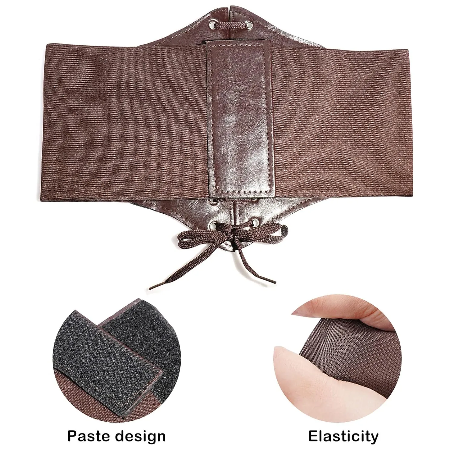 RealBuff Women’s Lace-Up Corset Belt