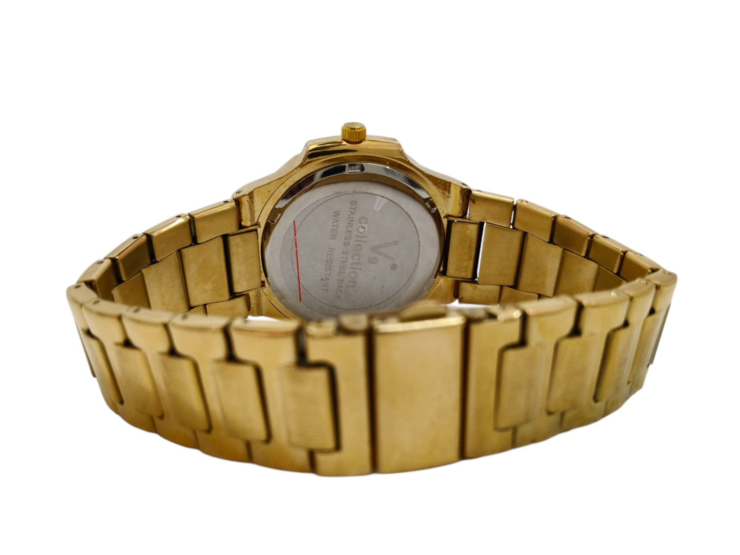 V9 Collection Stainless Steel Analog Watch with Date Function