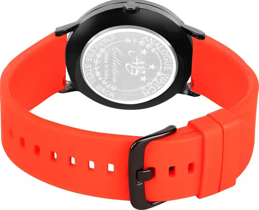 Tencel Silicon Strap Car Wheel Watch for Men