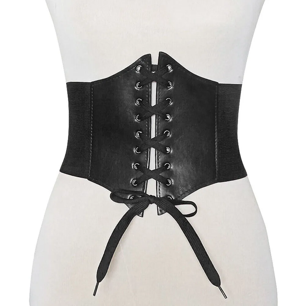 RealBuff Women’s Lace-Up Corset Belt