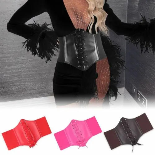 RealBuff Women’s Lace-Up Corset Belt