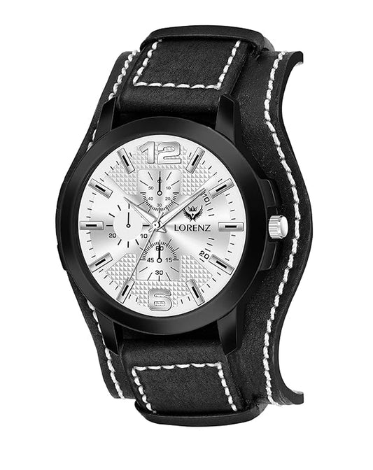 LORENZ Two-in-one Detachable Bracelet Strap Analogue Watch for Men