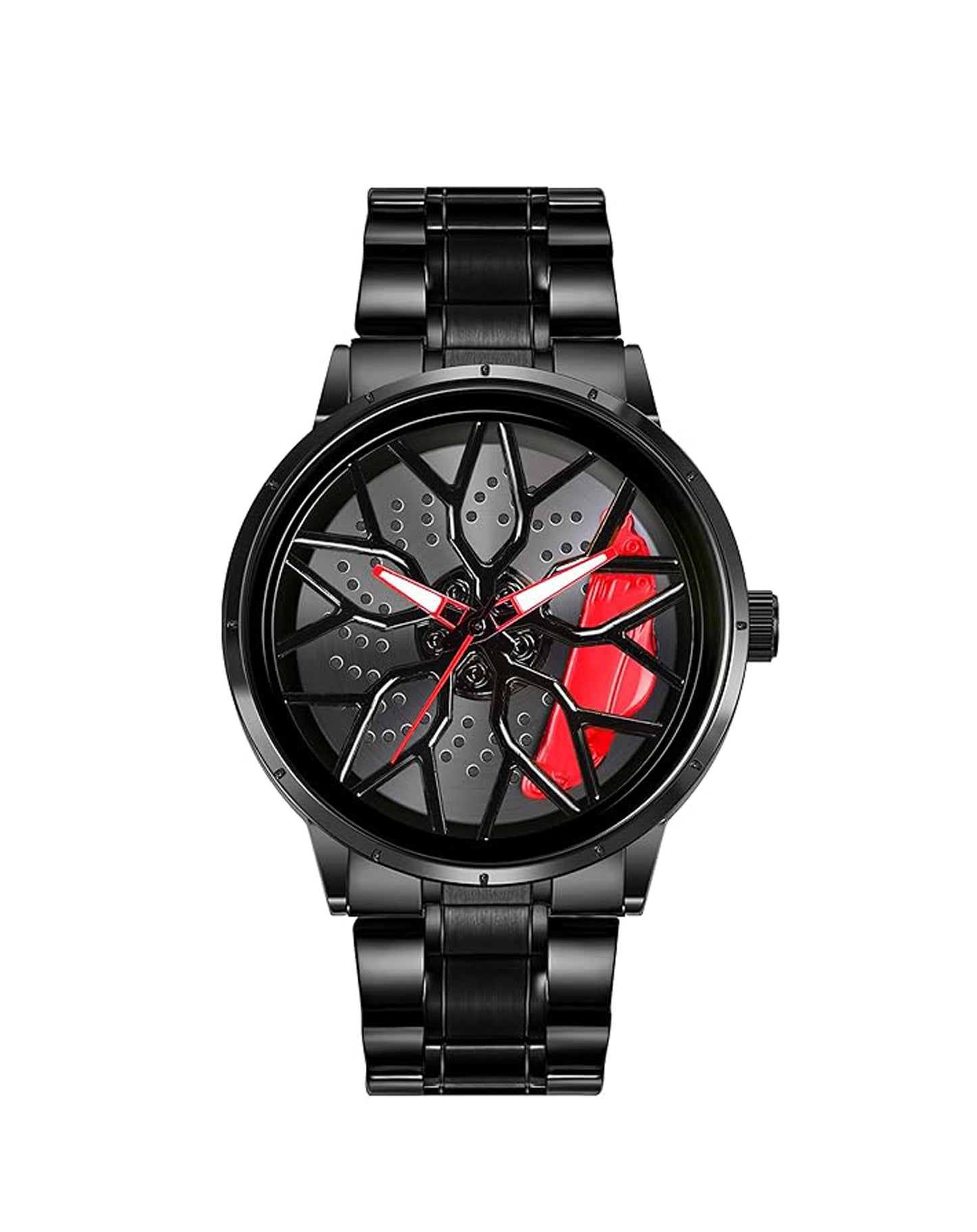 Tencel Car Wheel Watch Stainless steel Chain Lotus