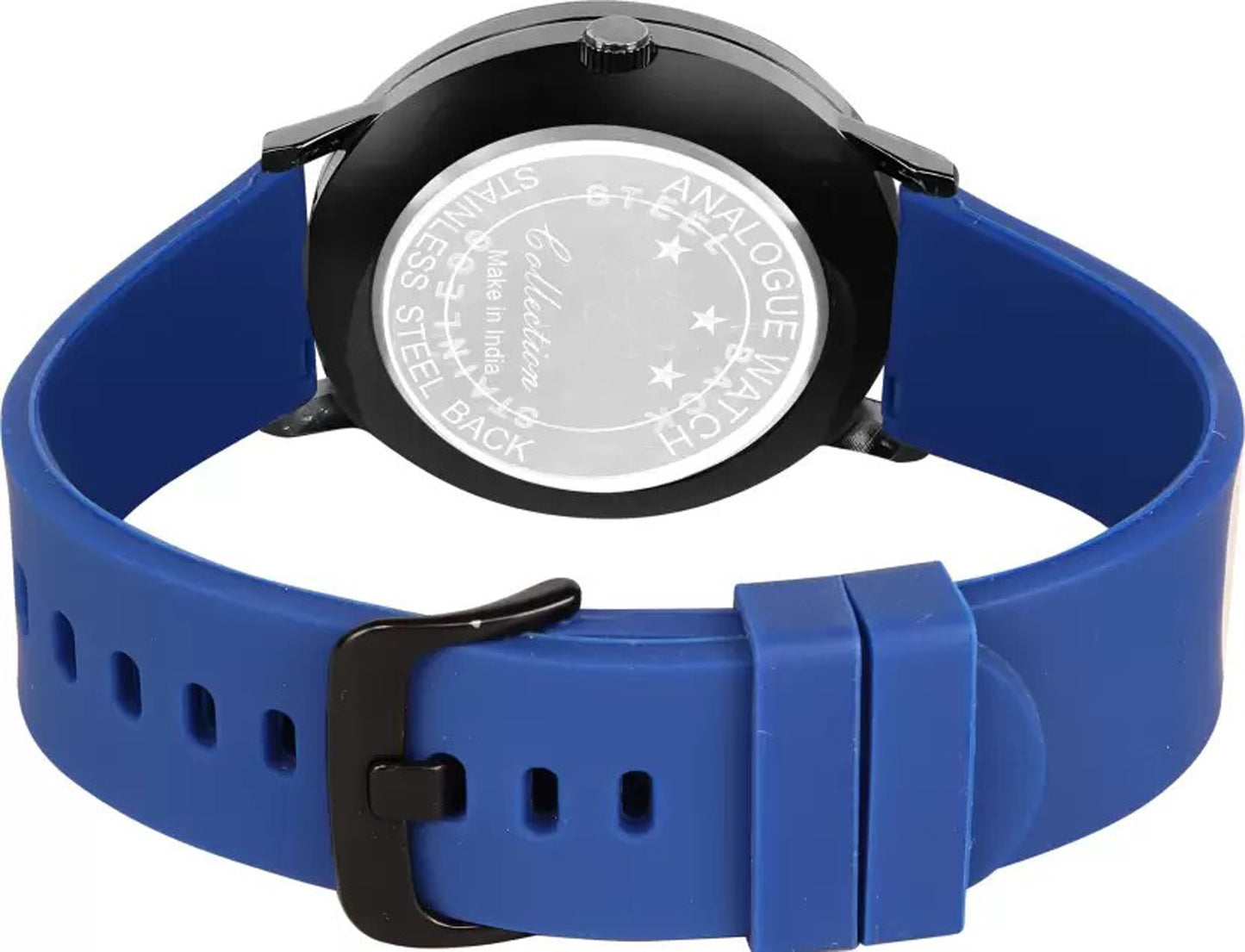Tencel Silicon Strap Car Wheel Watch for Men